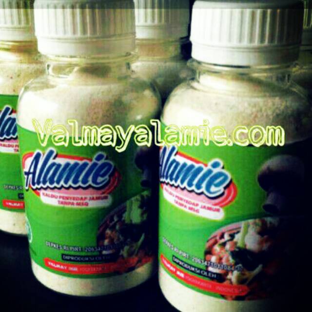 

Kaldu Jamur Alamie Kemasan Botol @100gram