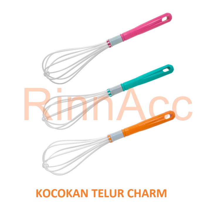 Kocokan Telur Greenleaf Plastik Charm / Pengocok Telur Mixer Manual