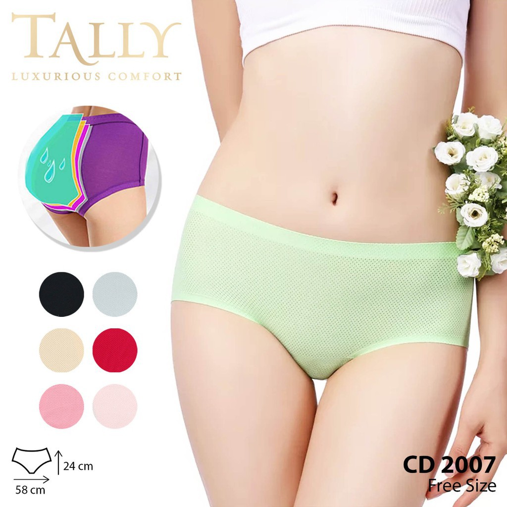 Celana Dalam Seamless Menstruasi Anti Tembus | Tally art C 2007