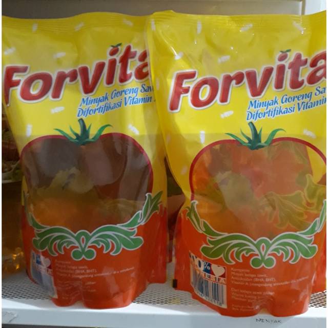 Minyak goreng Forvita 1,8 liter