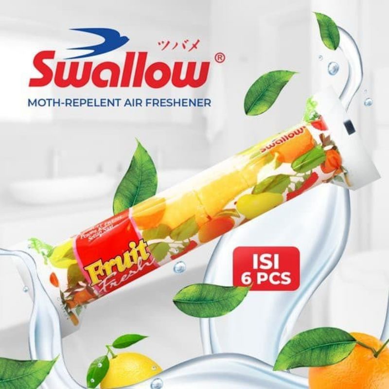 Swallow Fruit Fresh Kamper Toilet wangi buah isi 6