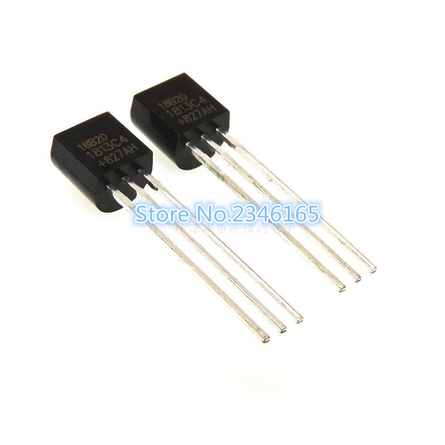 10PCS/LOT NEW ORIGINAL DS1820 DS18S20 18 S20 BACK TO-92