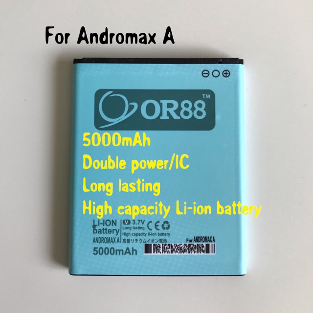 (P) Baterai batre battery Andromax A Double power/IC OR88