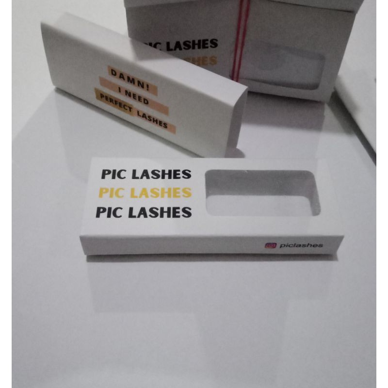 Dus Box Bulu Mata tanpa pintu doff