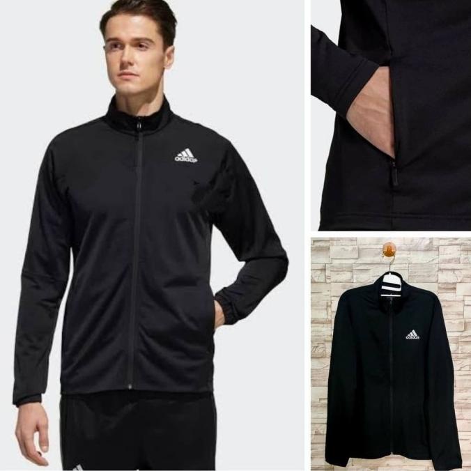 jaket adidas full zip jaket olah raga