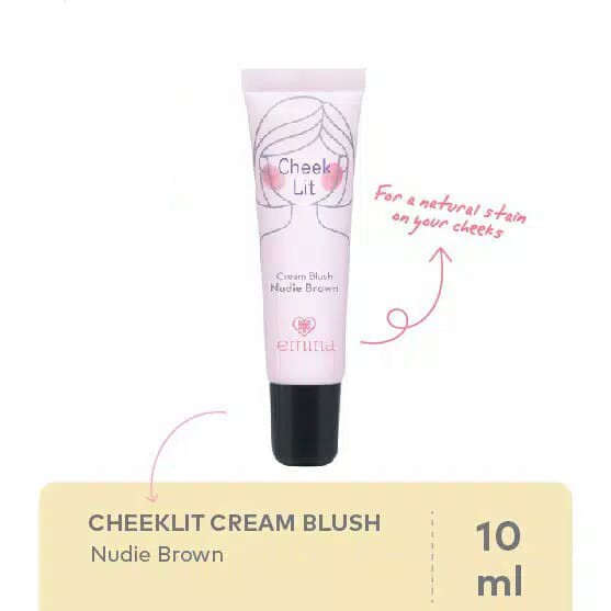 Emina Cheek Lit Cream Blush 10 ml ~ Original