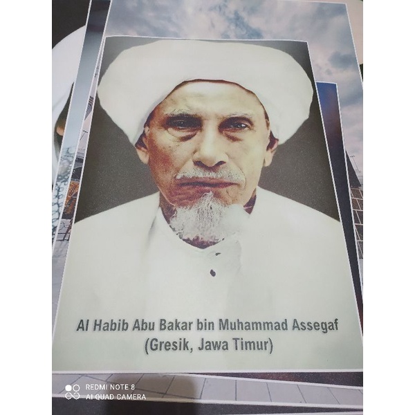 Poster 32*47cm Habib Abu bakar Assegaf gresik