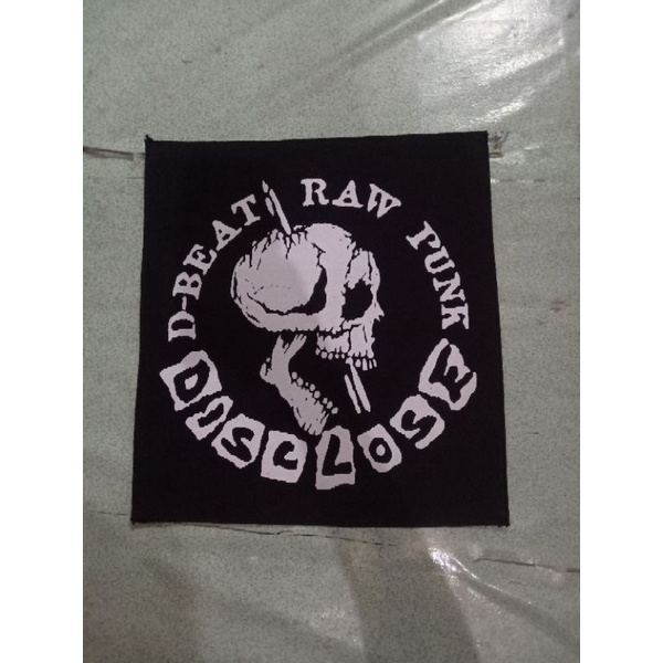 backpacth/emblem punggung punk/band/music