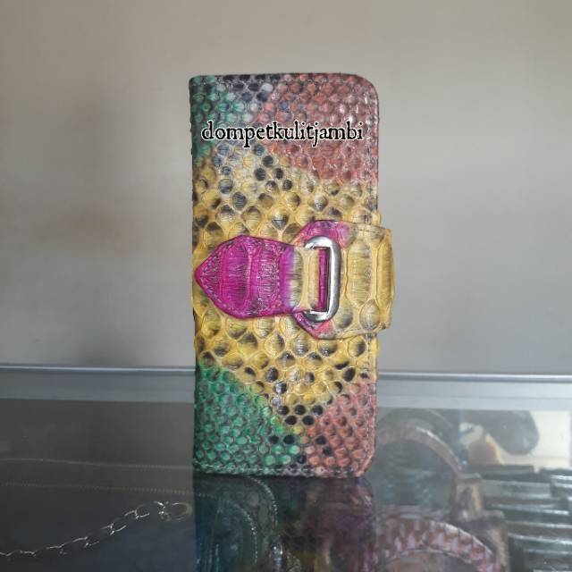 dompet kulit ular phyton asli