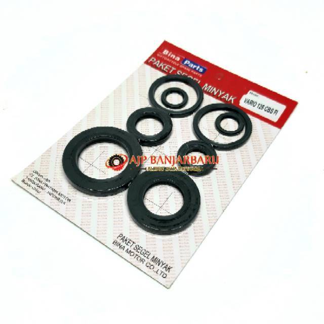 SEAL KOMPLIT OLI SEAL SET OIL SEAL KIT KOMPLIT VARIO 125 CBS - VARIO 125 FI