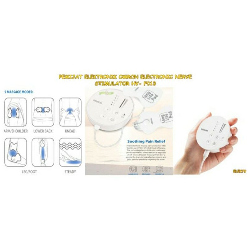 Omron Pulse Massager Hv013 /Alat terapi kesehatan/ Terapi Saraf Kejepit