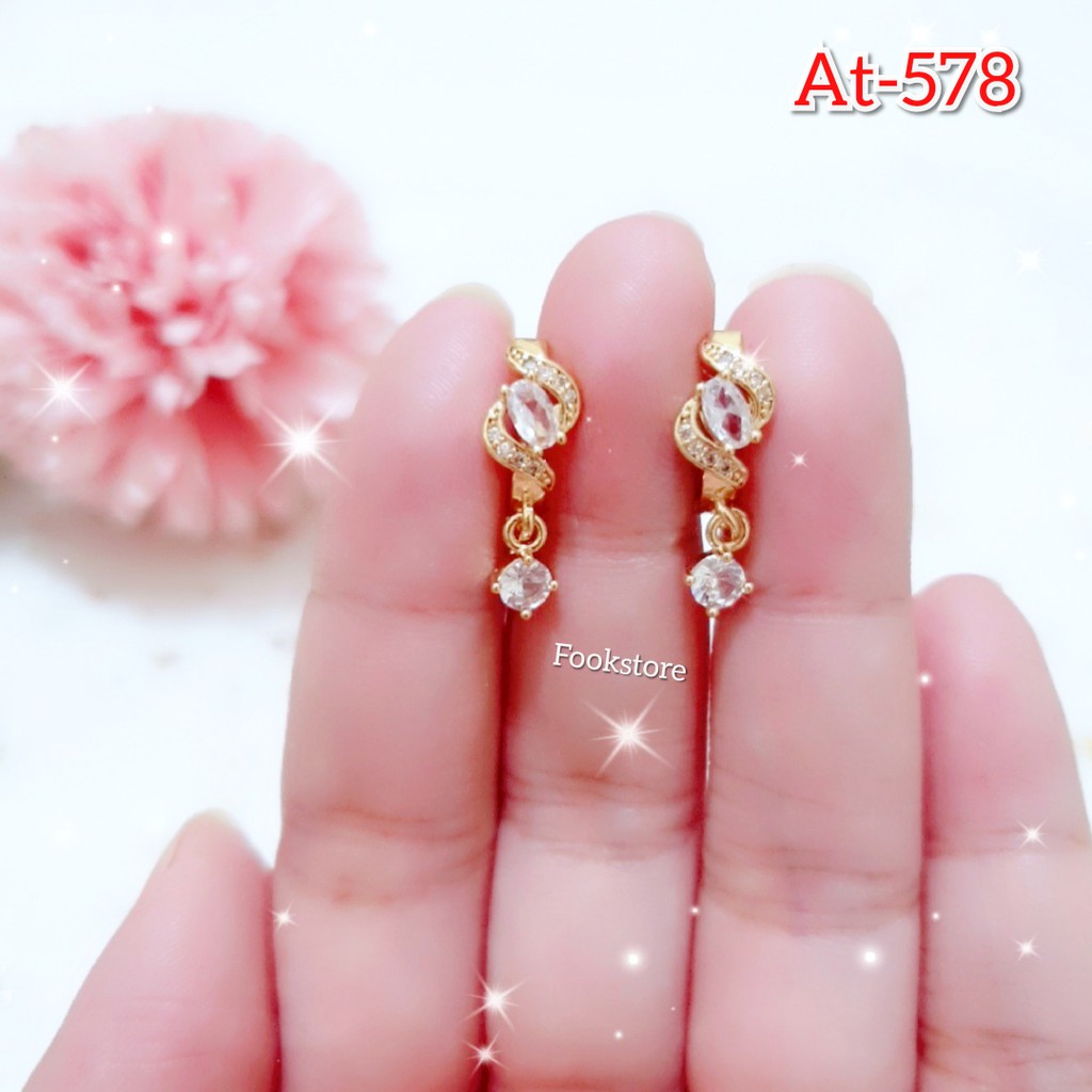 TERMURAH ANTING CLIP DEWASA WANITA/ANTI ALERGI