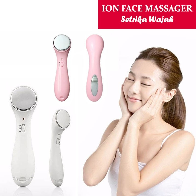 BEAUTY JAYA - COD - SETRIKA WAJAH / ION FACIAL MASSAGE ELECTRIC / ALAT PEMIJAT PERAWATAN KULIT WAJAH ANTI ANGING