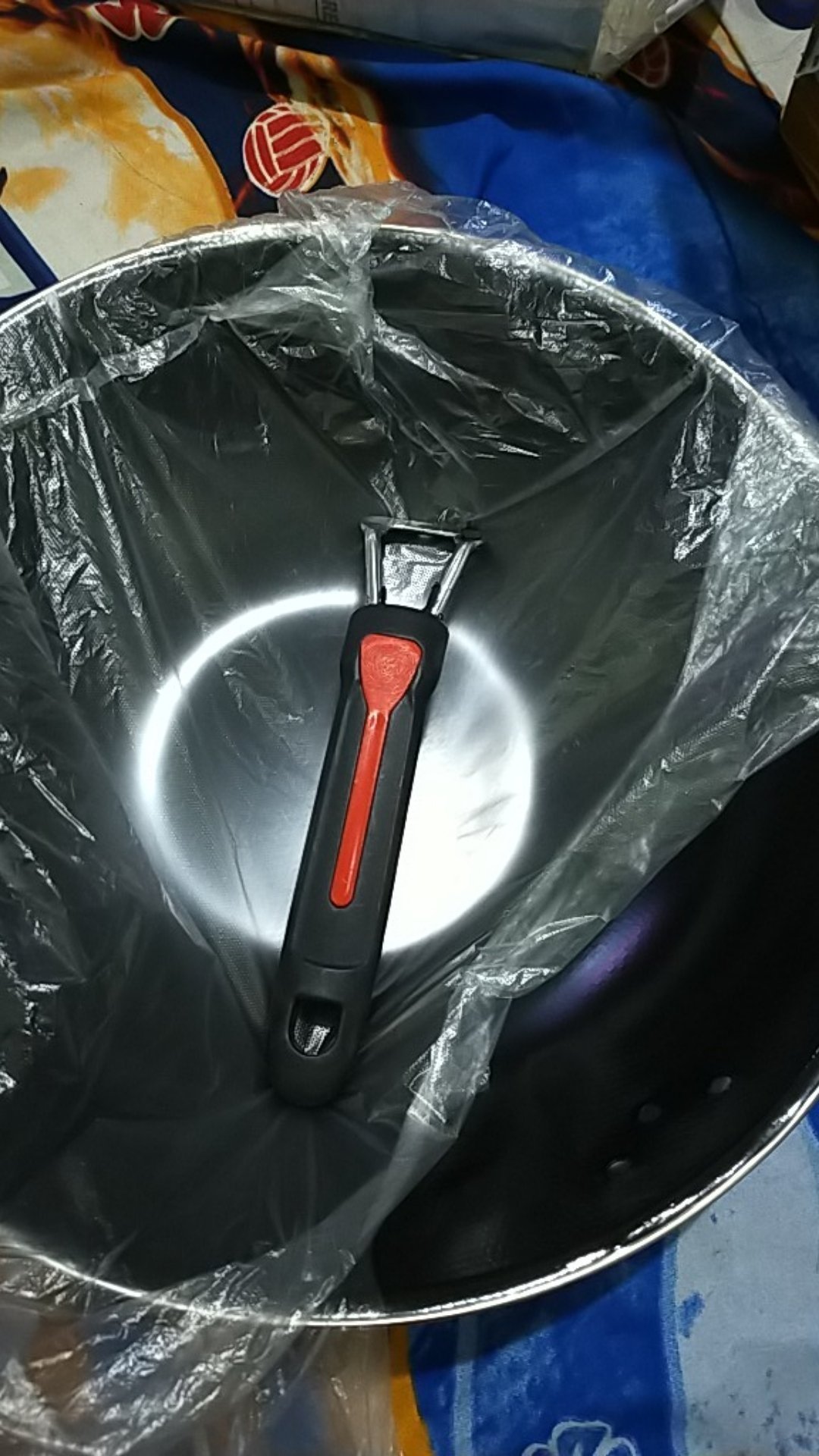 [promo] Wajan Enamel Gagang Panjang Ukuran 34cm Dan 32cm Wajan Enamel Anti Lengket Murah Wajan Viral