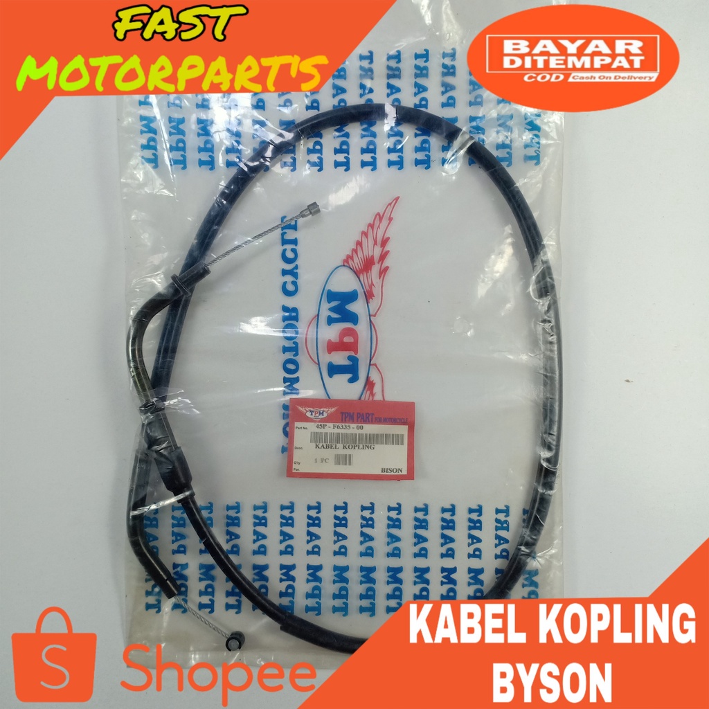 kabel tali kopling byson bison