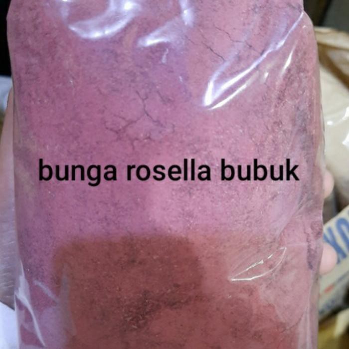 

Bunga Rosella Merah Bubuk Rosela Serbuk 500 gram Herbal Alami
