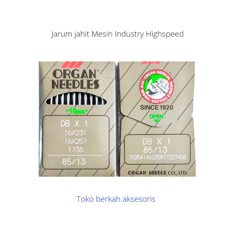 Jarum Jahit Organ / Organ Needle