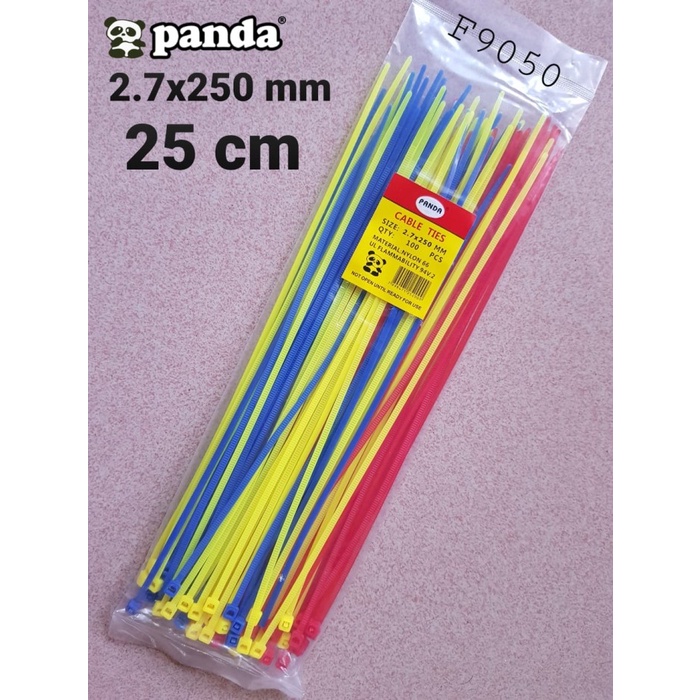 Kabel Ties 2,7x250 warna PANDA