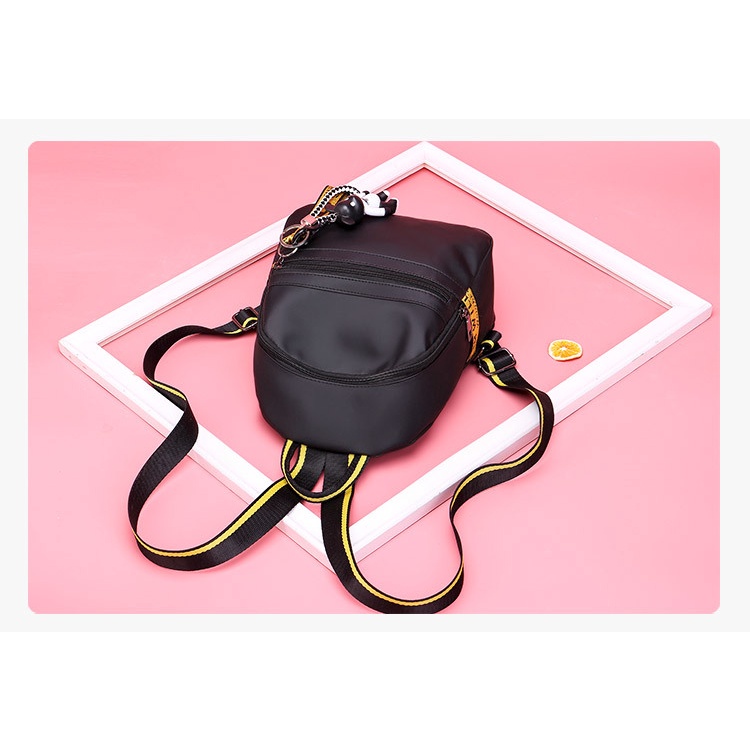 Tas Ransel Wanita Korea Fashion Style Kasual Tas Punggung Backpack Cewek Import Kulit Sintetis Satu7an T102