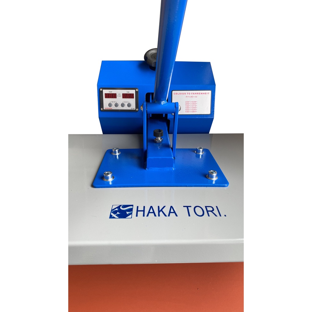 MESIN PRESS SABLON KERAH HAKATORI UKURAN 62 x 38 - 82 x 32 cm - 38 x 38 cm