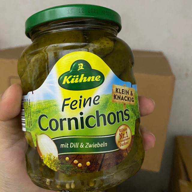 

Acar Timun KUHNE Feine Cornichons