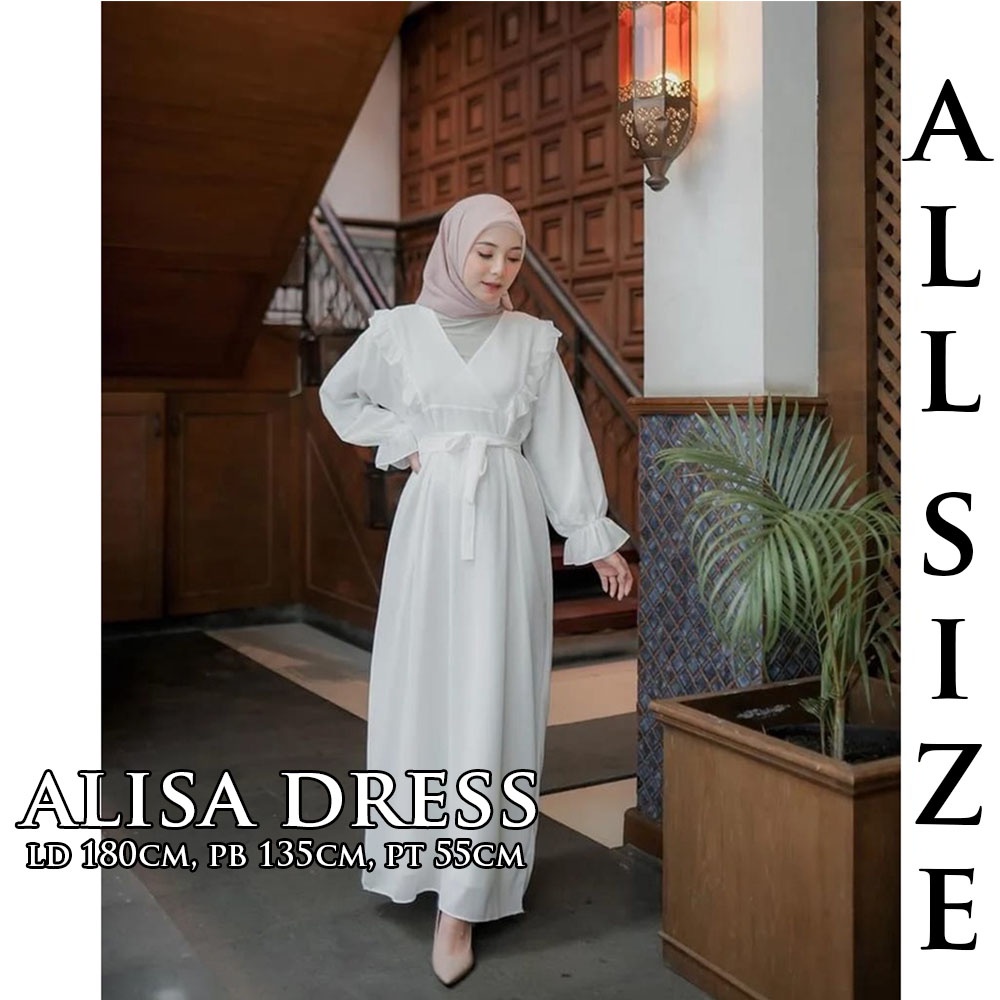 GAMIS MUSLIM WANITA ALISA DRESS