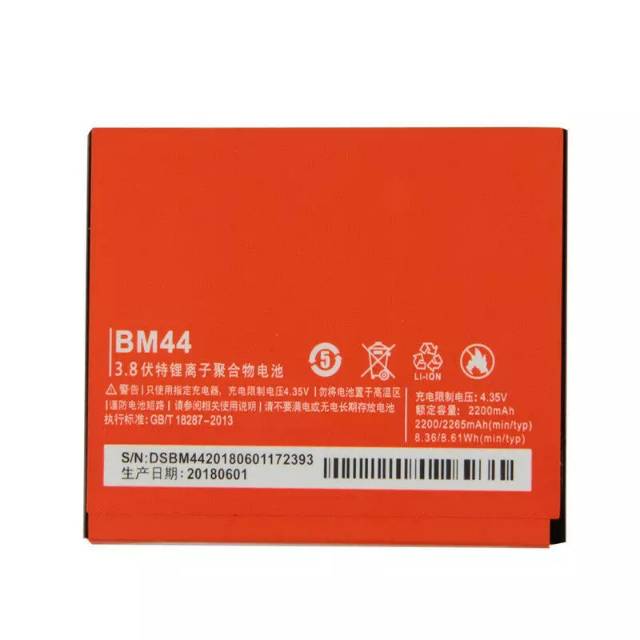 BATERAI ORIGINAL XIAOMI REDMI 2S BM 44 ORIGINAL BATRAI