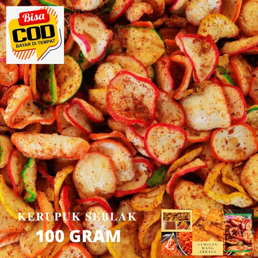 

COD KERUPUK SEBLAK PEDAS - SUPER GURIH - LEZAT DAN HALAL / TERLARIS