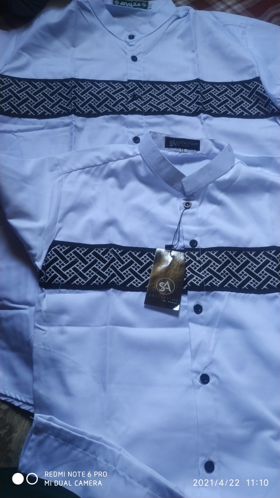 Baju Couple Koko Ayah Anak Batik Premium