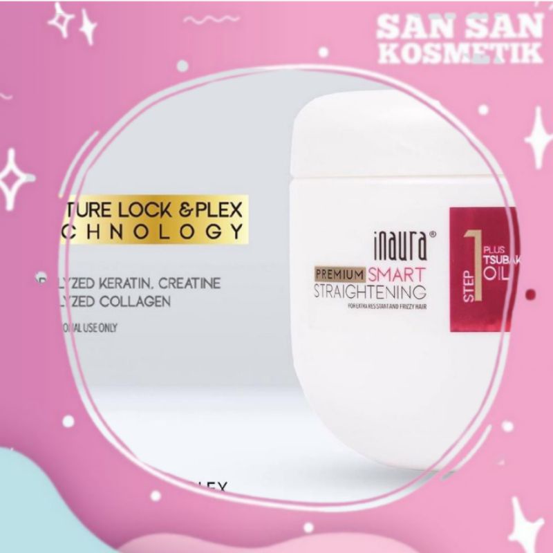 Inaura Straightening Cream 500ml (Step 1)