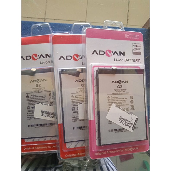 baterai Advan G2 99%