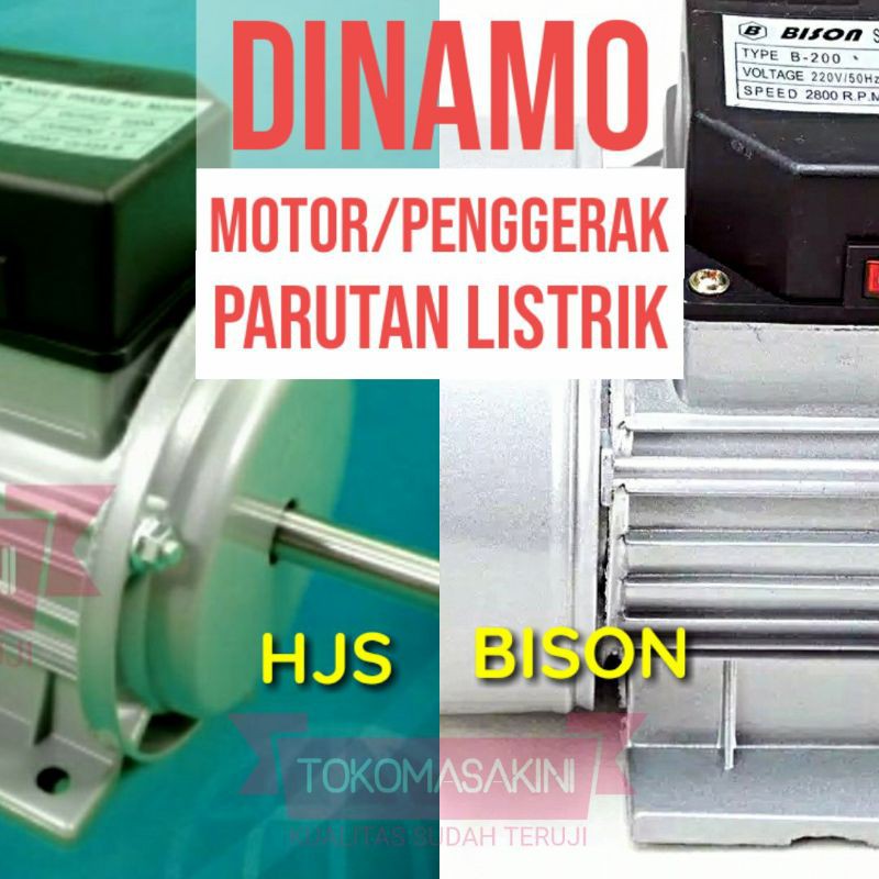 Dinamo Parutan Listrik Motor Penggerak Roll Parut Kelapa