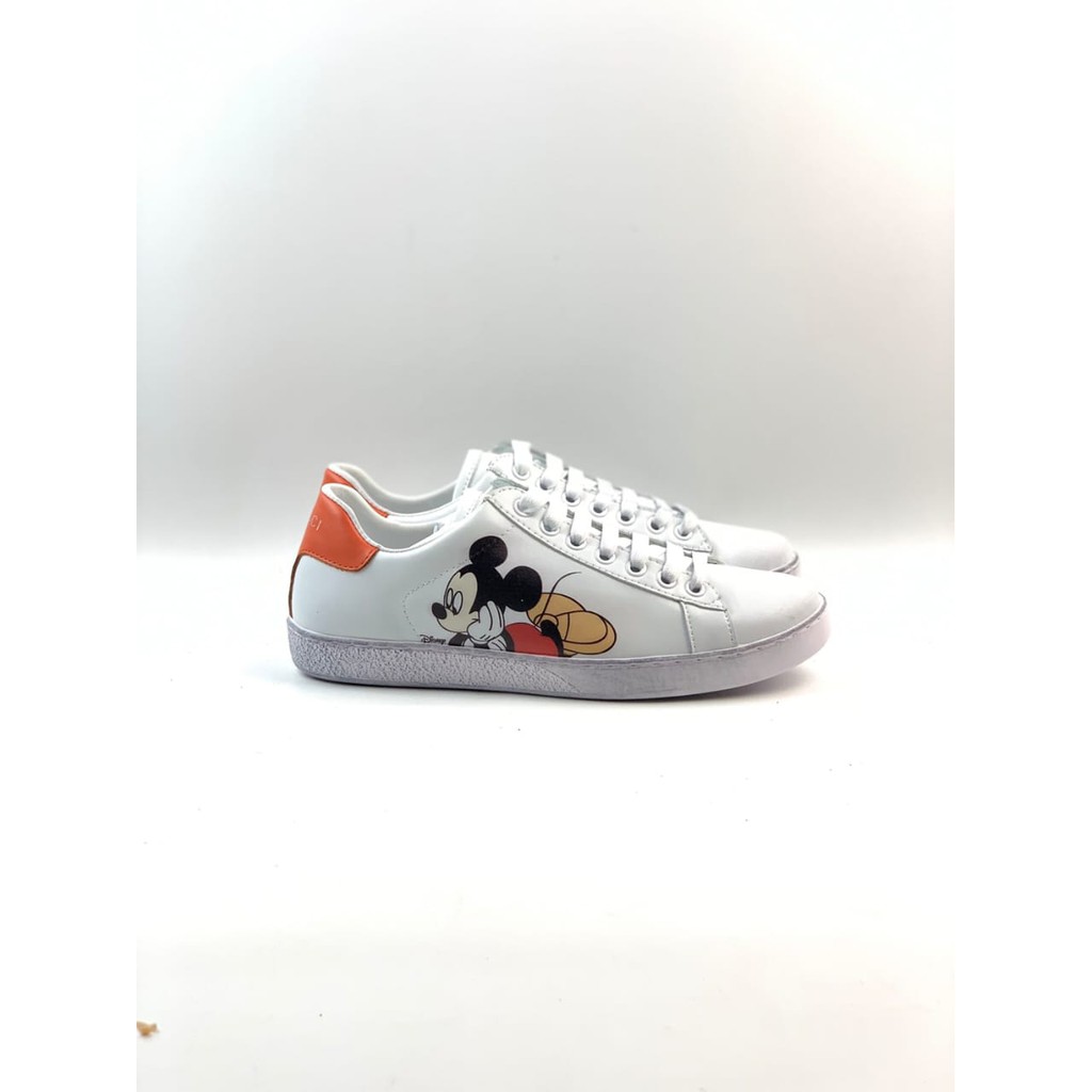 Disney x Gucci Ace Low Mickey Mouse - IVORY
