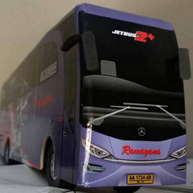 miniatur Bus bis /mainan bus bis ramayana shd