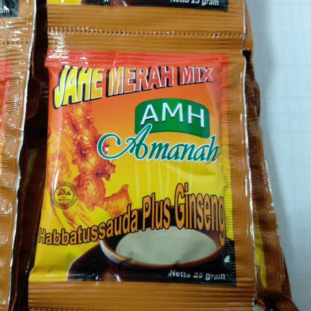 

Jahe merah mix amanah AMH Original