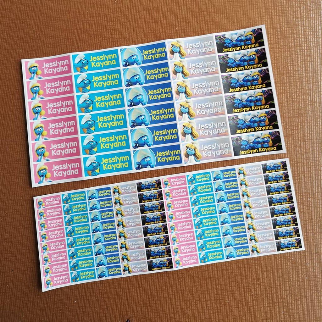 

Label Nama DESAIN SUKA-SUKA - Smurfs