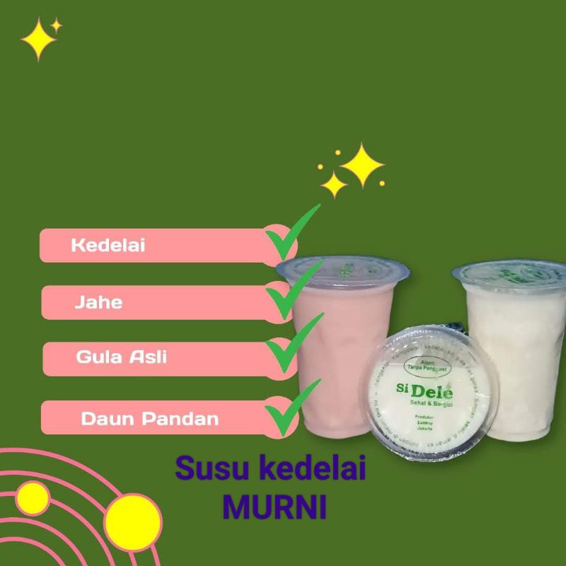 

Susu kacang kedelai MURNI Berkhasiat utk TUBUH 240ml