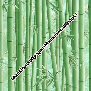 Wallpaper Dinding Motif Hutan Bambu