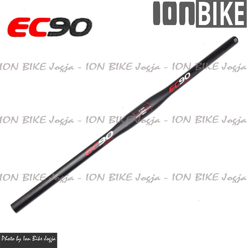 Stang Handlebar Sepeda MTB Oversize EC90 Carbon Flatbar Handle Bar 720mm Flat 72cm 31.8 OS Murah