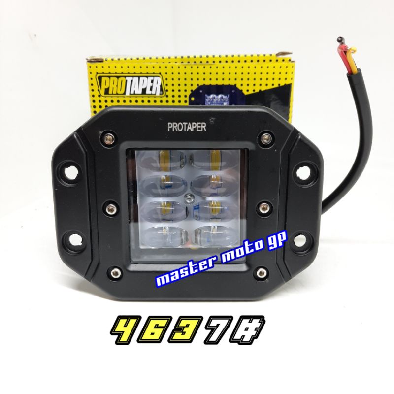 lampu sorot PROTAPER lampu tembak LED PROTAPER volt power DC 12 -80V/12W Trail KLX CRF BF KTM