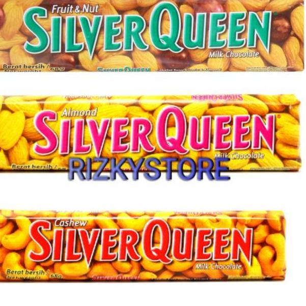 

NQK ° SILVERQUEEN 62 GRAM, COKLAT GREEN TEA , ALMOND , MEDE, SILVER QUEEN Kirim Langsung ➺ °