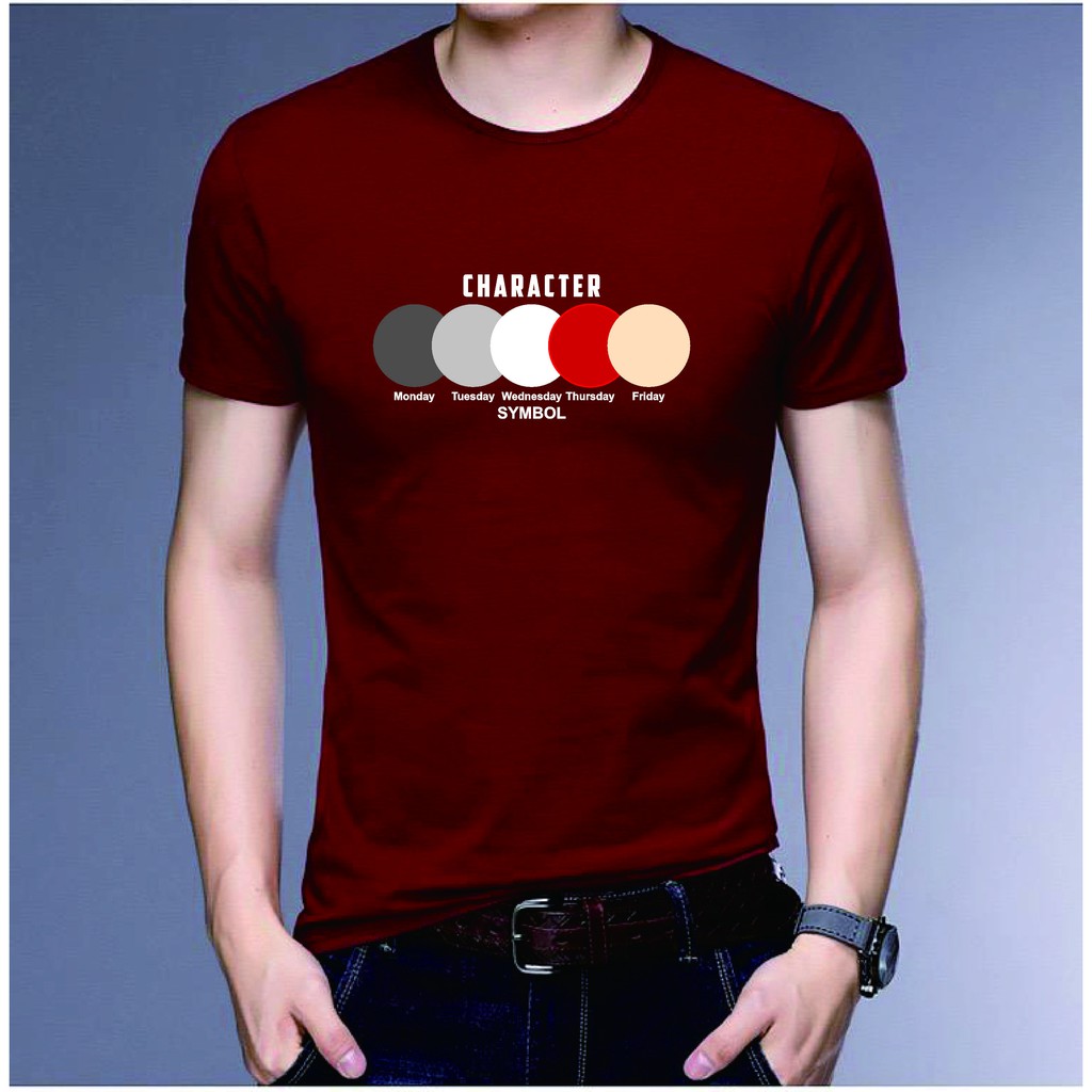 BS/COD/BAJU KAOS TANGAN PANDEK SIMBOLPRIA REALPICTURE