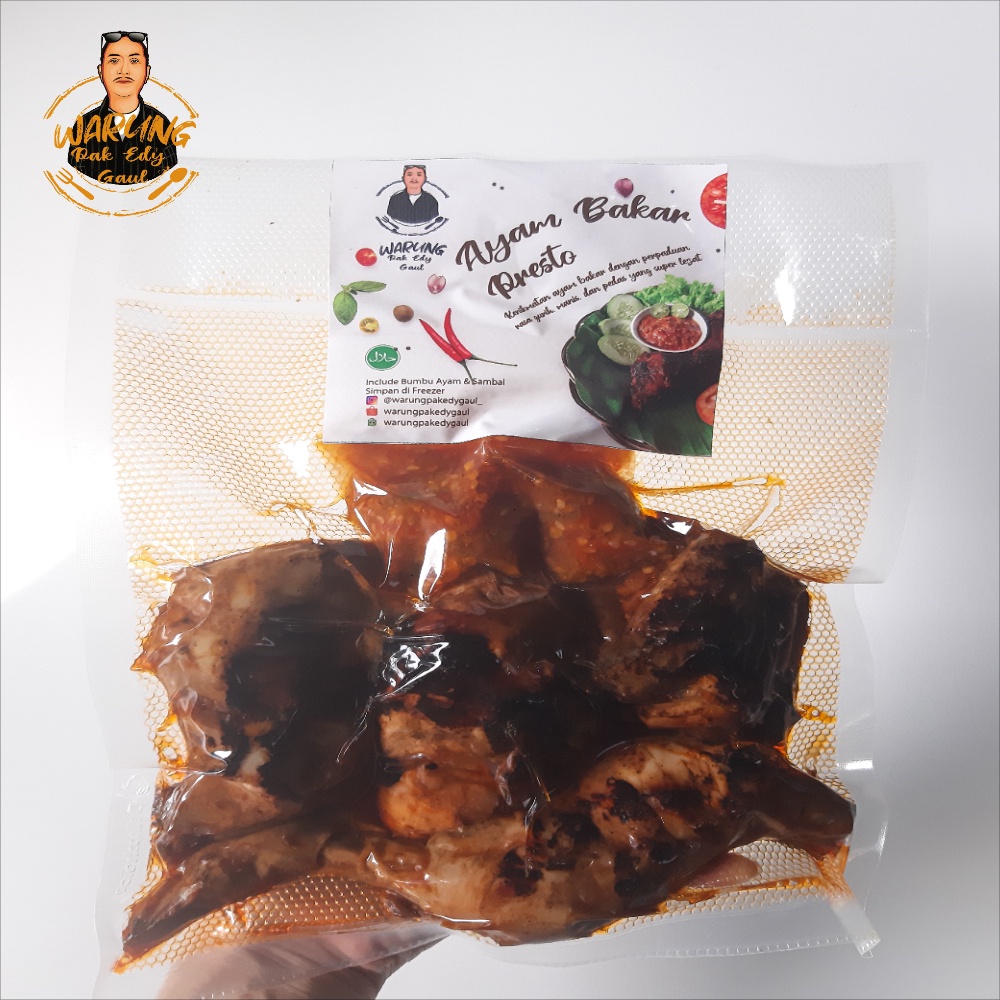 

AYAM BAKAR PRESTO/ AYAM PANGGANG SIAP MAKAN (Sudah Dibakar)