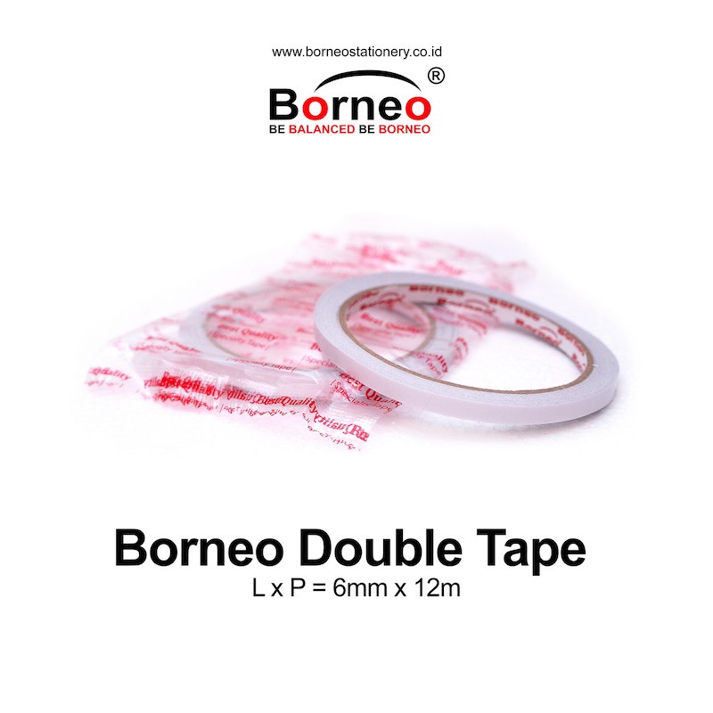 

Double tape Borneo 6mmx12m