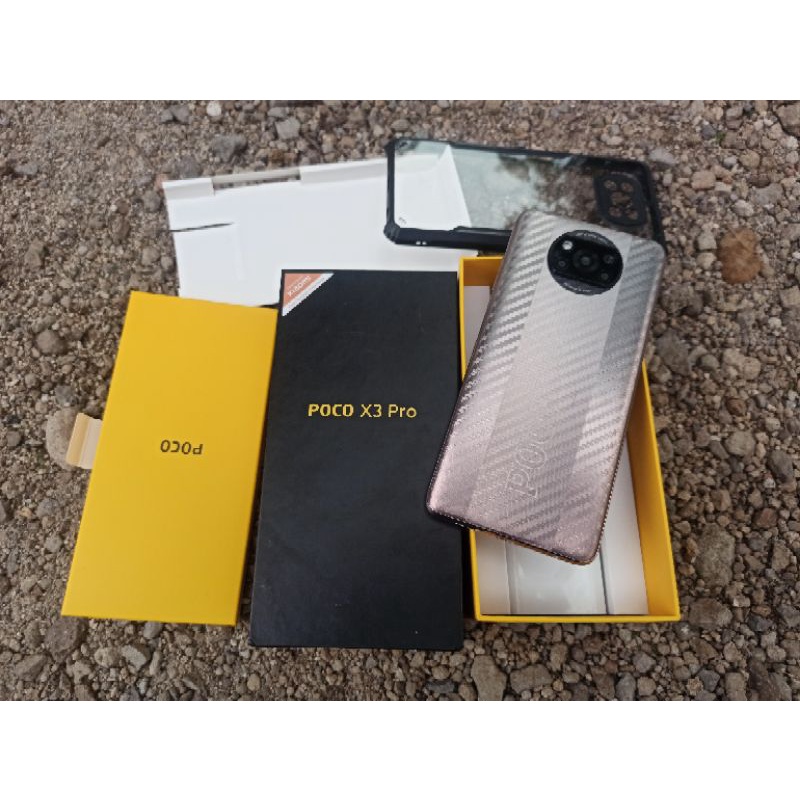 Poco X3 Pro 8/256 second bekas mulus