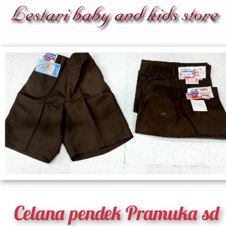PURNAMA CELANA PENDEK (UNUTUK SERAGAM PRAMUKA SD)