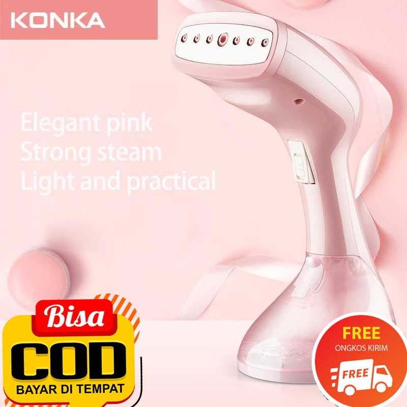 [BEST QUALITY] KONKA Setrika Uap Handheld Garment Steamer 1500W 250ml - KZ-G418B-WE