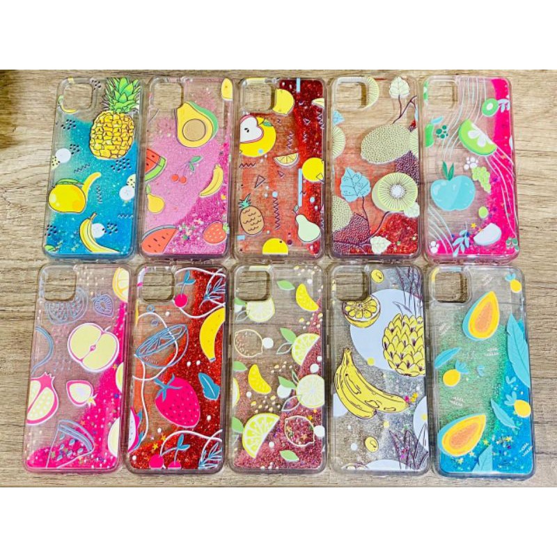 Case HP Water Glitter Fruits Oppo A52/A92  A5 2020/A9 2020