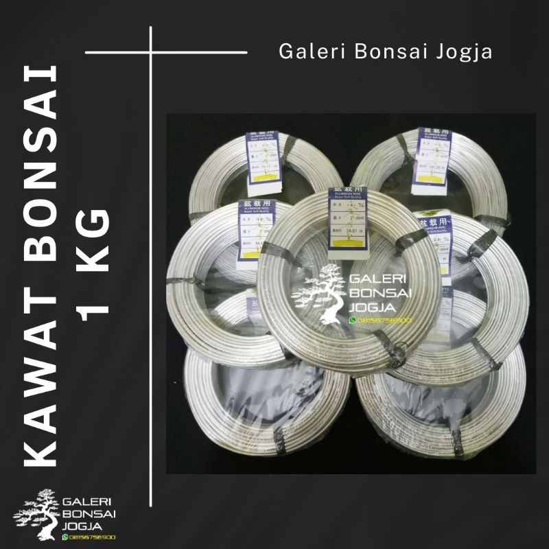 KAWAT BONSAI ALUMINIUM 2,5MM