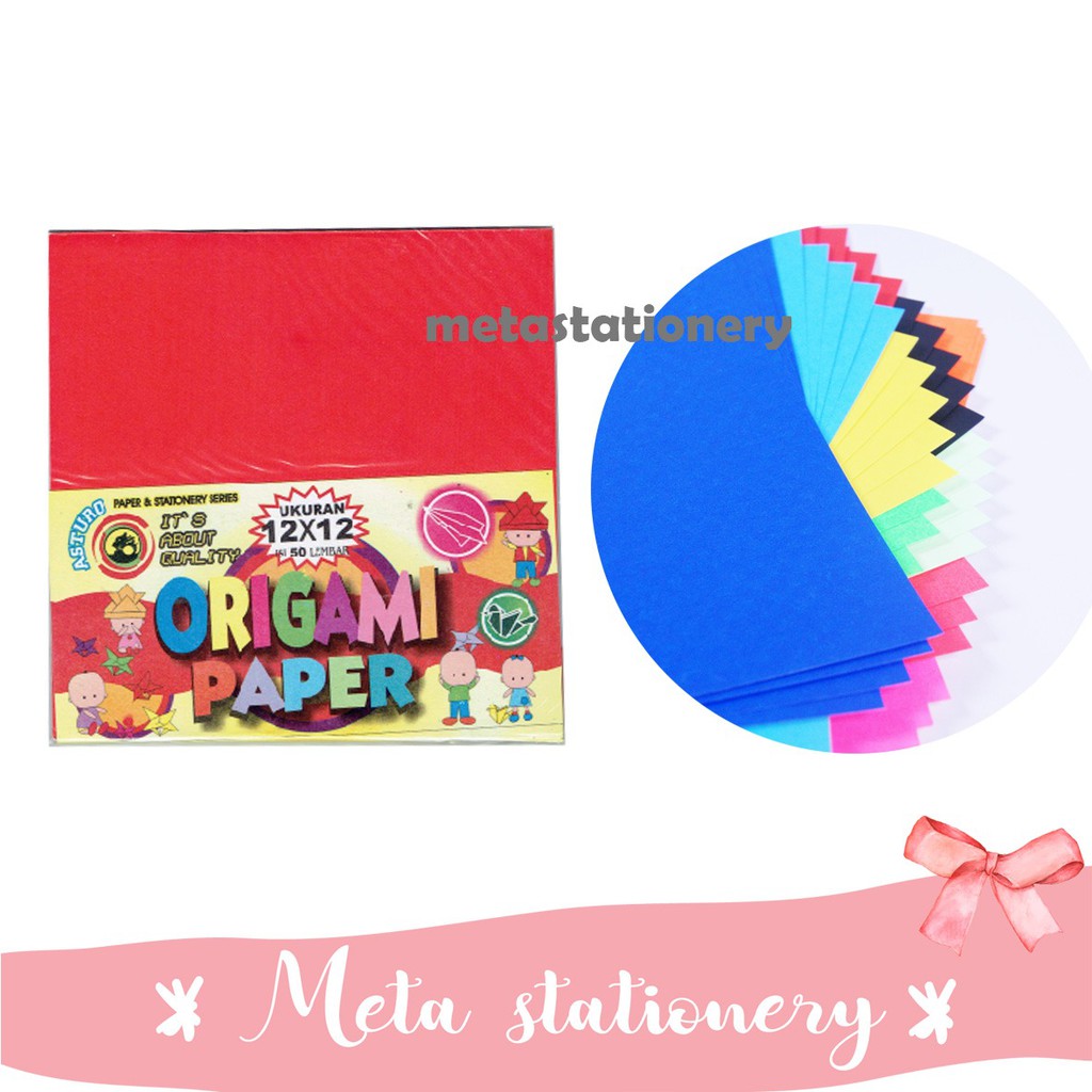 

Origami / Kertas Lipat Asturo 12 x 12